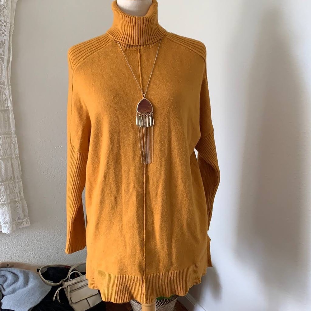 Mustard Turtle Neck